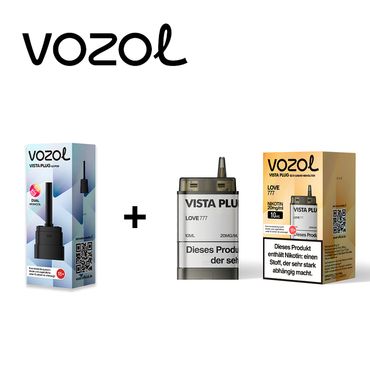 Vozol Vista Plug Ez Love 777 Pod Set
