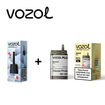 Vozol Vista Plug Ez Mango Ice Pod Set
