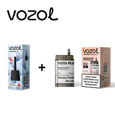 Vozol Vista Plug Ez Mango Peach Watermelon Pod Set