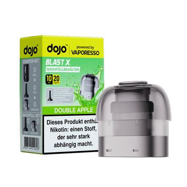Dojo Blast X 10ml Pod - Double Apple - 20mg/ml Nikotingehalt