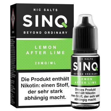 SINQ Liquids Lemon After Lime 10ml