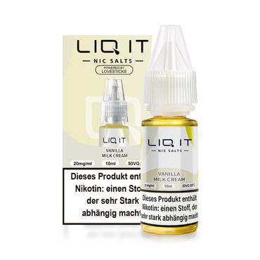 LIQ IT Liquid - Vanilla Milk Cream