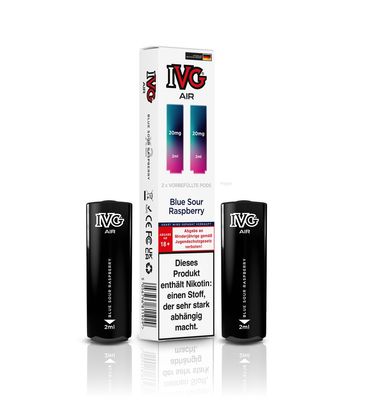IVG Air 4in1 Pods - Blue Sour Raspberry (2er Pack) 