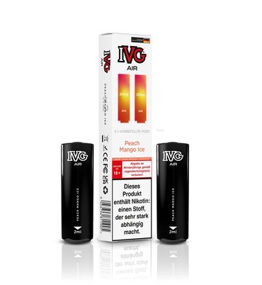 IVG Air 4in1 Pods - Peach Mango Ice (2er Pack) 