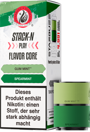 Star Buzz Pod Gum Mint und Spearmint - 2er Pack - 20mg 