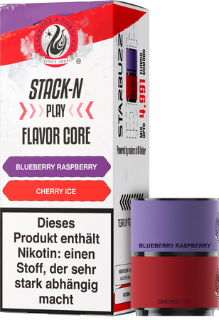 Star Buzz Pod Blueberry Raspberry und Cherry Ice - 2er Pack - 20mg 