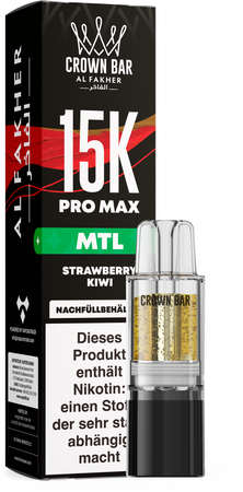 Al Fakher 15K PRO MAX Pod - Strawberry Kiwi - MTL