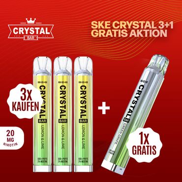 SKE Crystal Bar 600 3+1 Aktion