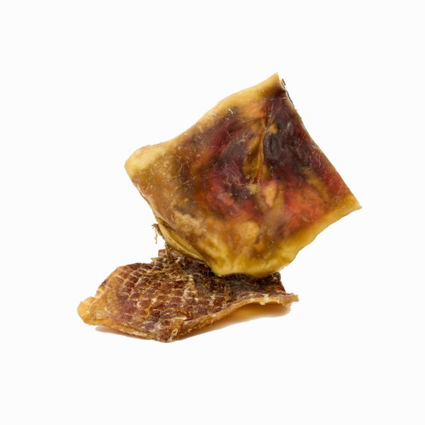 BREERs Rinderkopfhaut-Kausnack Für Hunde - 1kg, Getreidefrei, In Deutschland Hergestellt, Perfekt Für Große Hunde