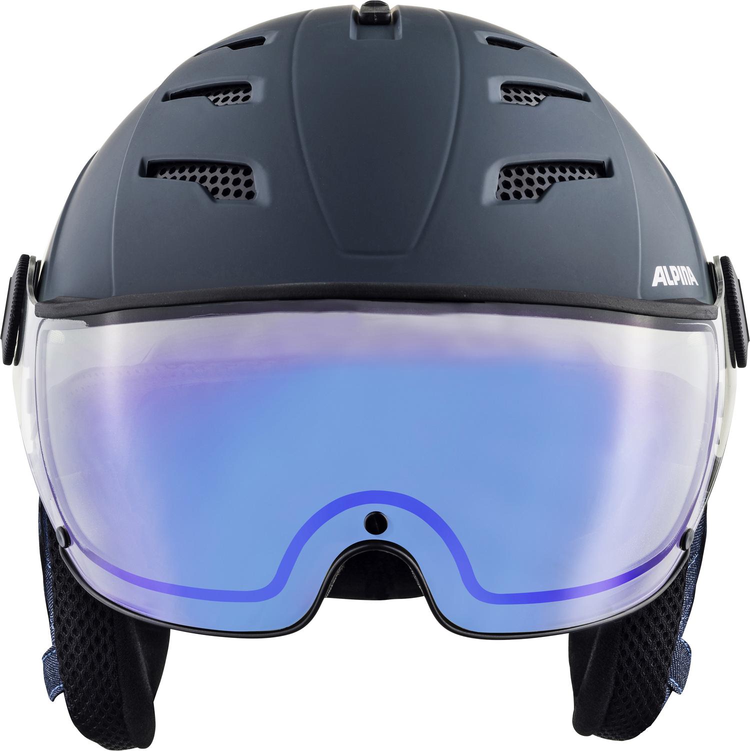 Skihelm Alpina Jump 2.0 VM A9210 Visierhelm mit selbst Alpina Und Jump 0 Visier Vm Black Helme 2 Skihelm