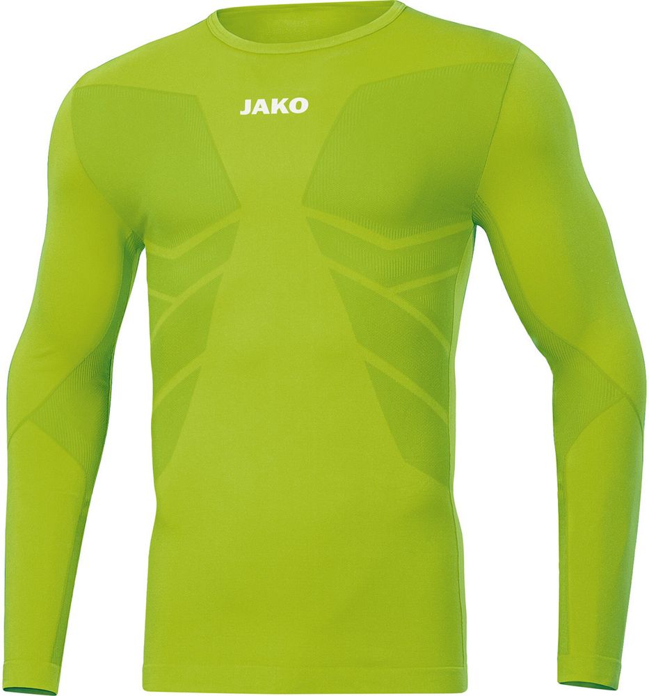 Jako Longsleeve Comfort 2.0 - neongrün
