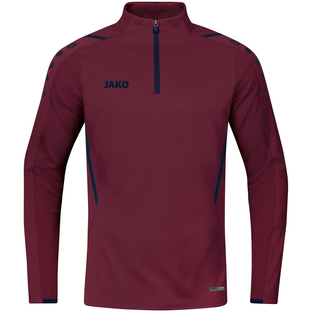 Jako Ziptop Challenge - maroon/marine