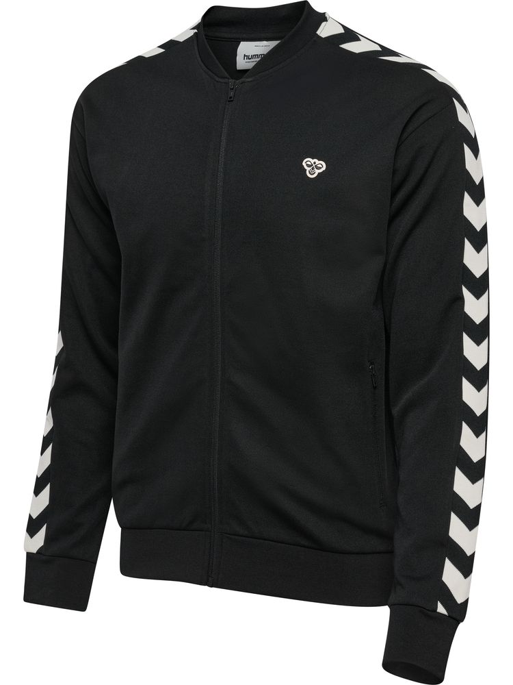 Hummel hmlARCHIVE REGULAR POLY ZIP JACKET - black