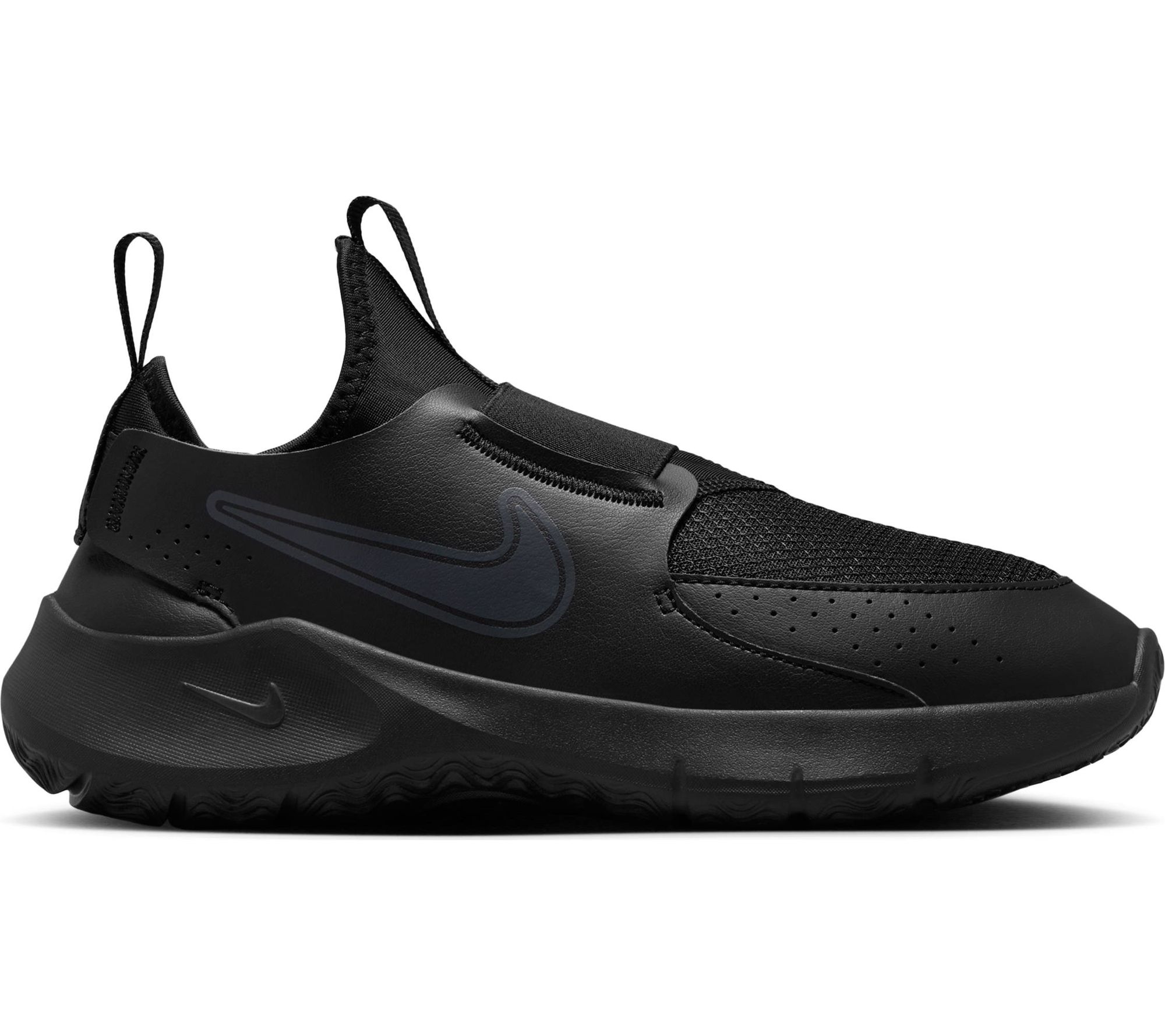 Black nike running shoes kids on sale