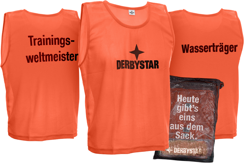 Derbystar Markierungshemdchen 10Er-Set - orange