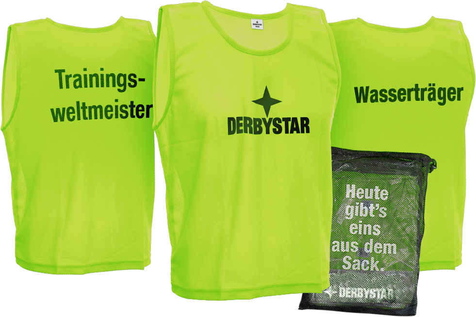 Derbystar Markierungshemdchen 10Er-Set - gelb