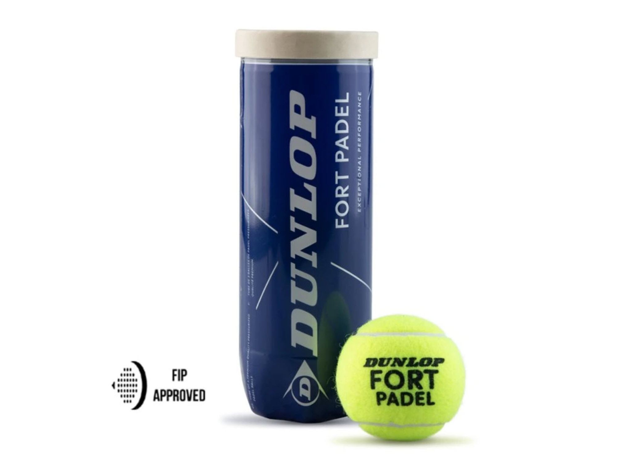 Dunlop Fort Padel Bälle - yellow