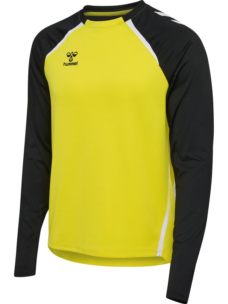 Hummel Hmllead 2.0 Crew Sweat - blazing yellow/black