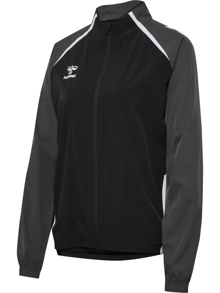 Hummel Hmllead 2.0 Woven Jacket Woman - black/asphalt