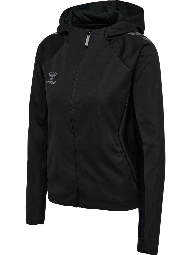 Hummel Hmlcima 2.0 Zip Hoodie Woman - black