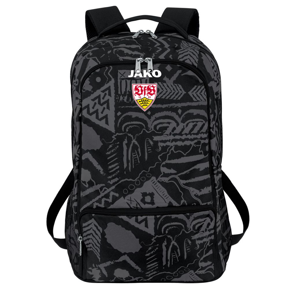 Jako VfB Rucksack Tropicana - schwarz/anthrazit