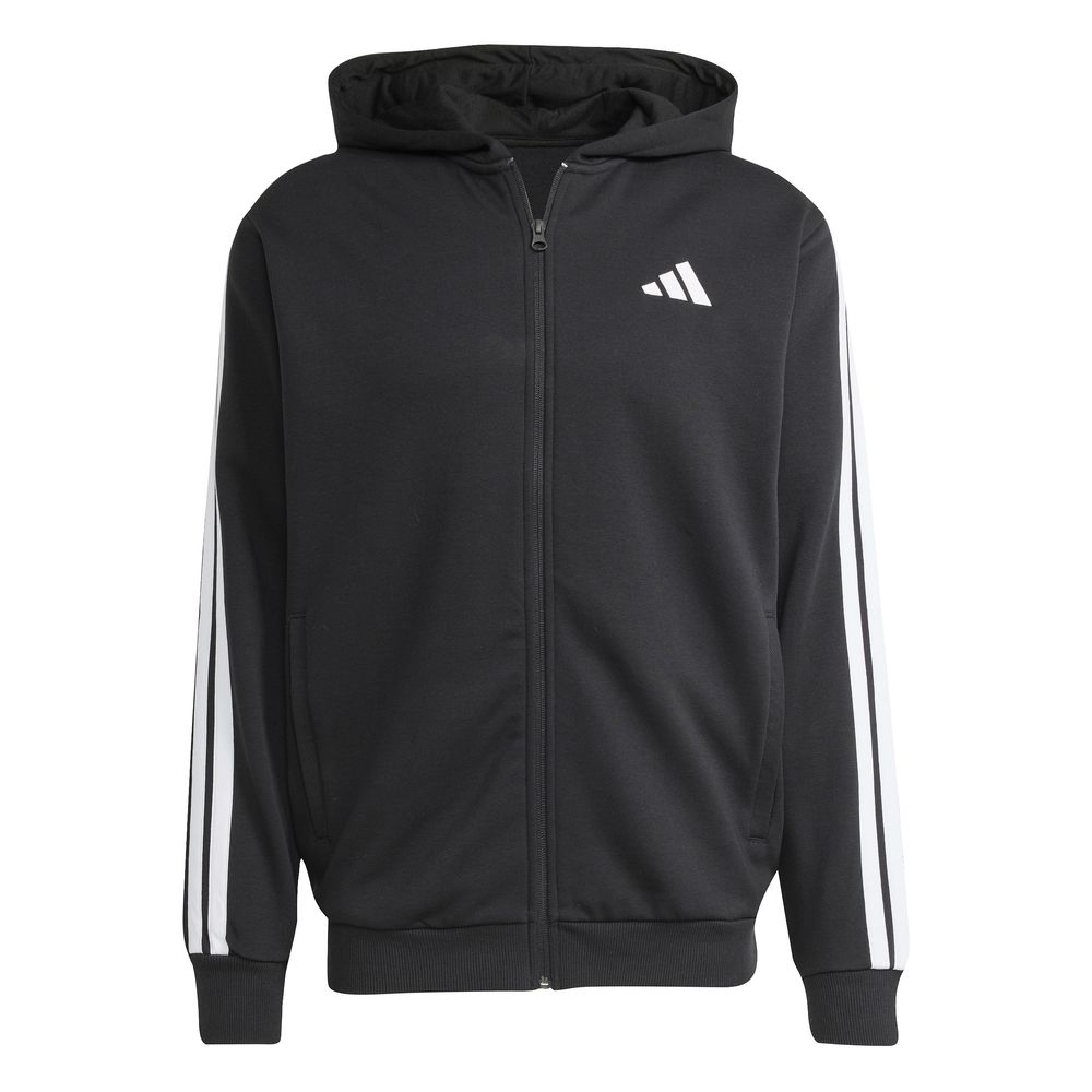 adidas M 3S Fl Hd Ts - black/white