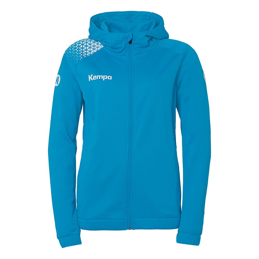 Kempa Ambition 28 Kapuzenjacke Damen - kempablau/weiß