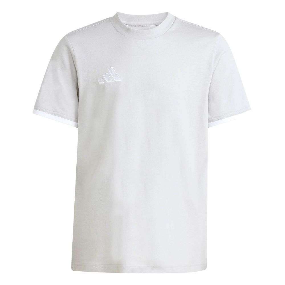 adidas Entrada 26 Tee Y Kinder - tmlggr/white
