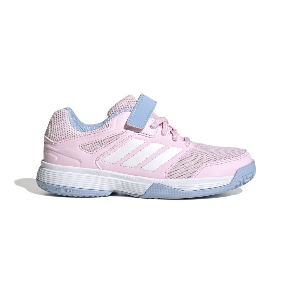 adidas Speedcourt K Velcro - clpink/ftwwht/globlu