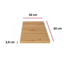 Küchen Arbeitsplatte 170cm 38 Mm Küchenzeile Küchenblock Eiche Artisan 2428 3701
