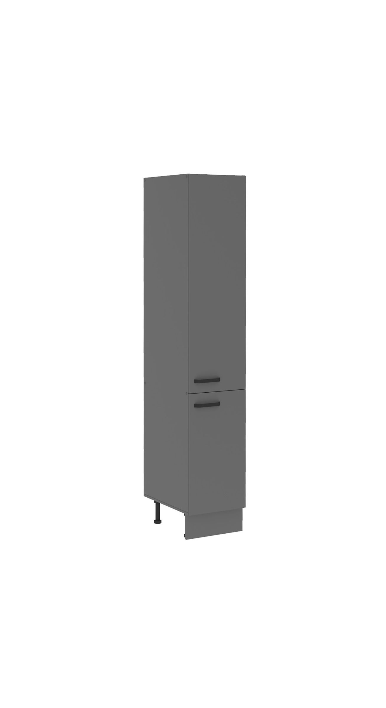 Küche Nessa Hängeschrank 50 Cm Anthrazit – Einbauküche Hängeschrank Mit Tür & Böden
