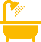 Badewannen Symbol