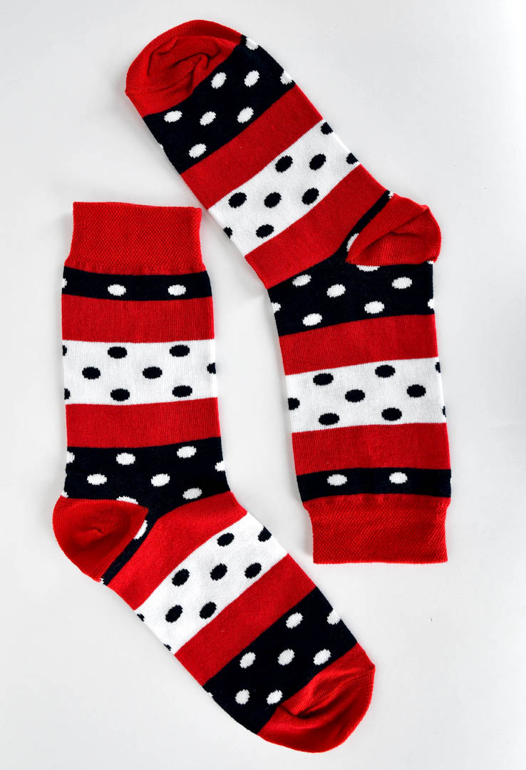 bunte Unisex-Socken