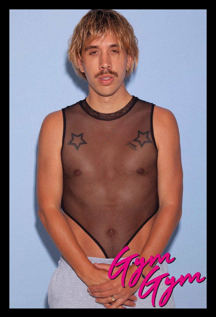 GymGym mesh bodysuit black