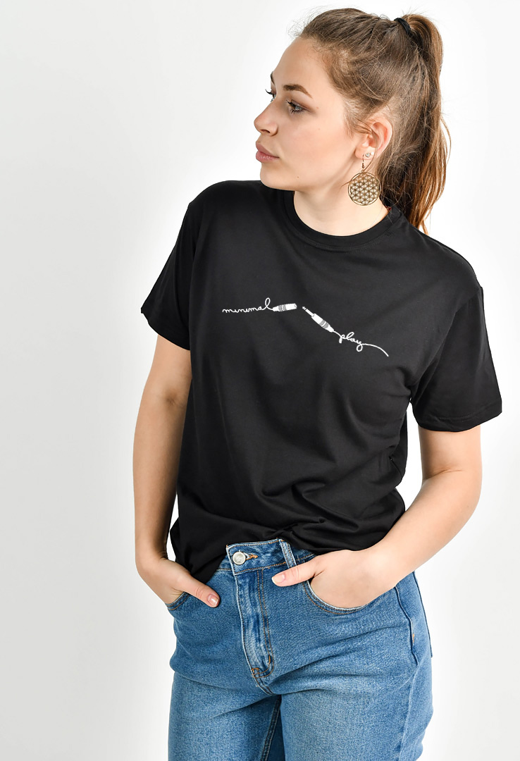 Cyroline Frauen  Print-T-Shirt  minimal play