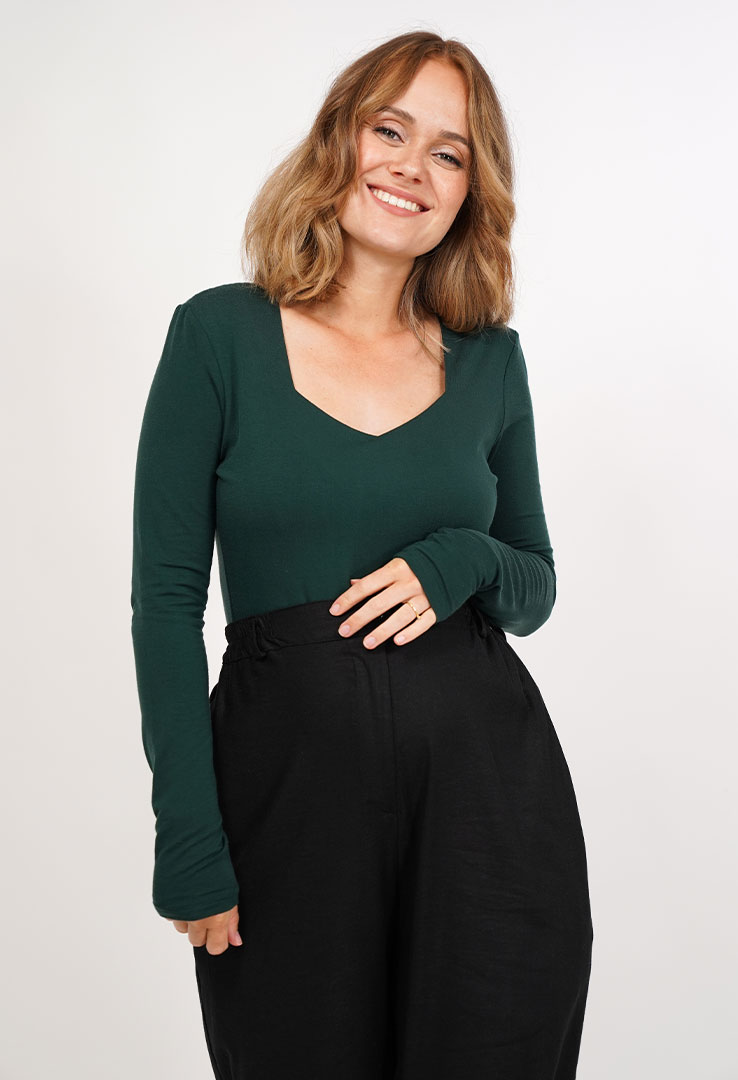 Basic Longsleeve "Square Softness" 