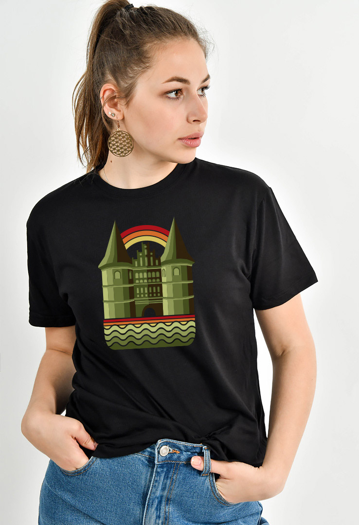 Frauen Print-Shirt Holstentor
