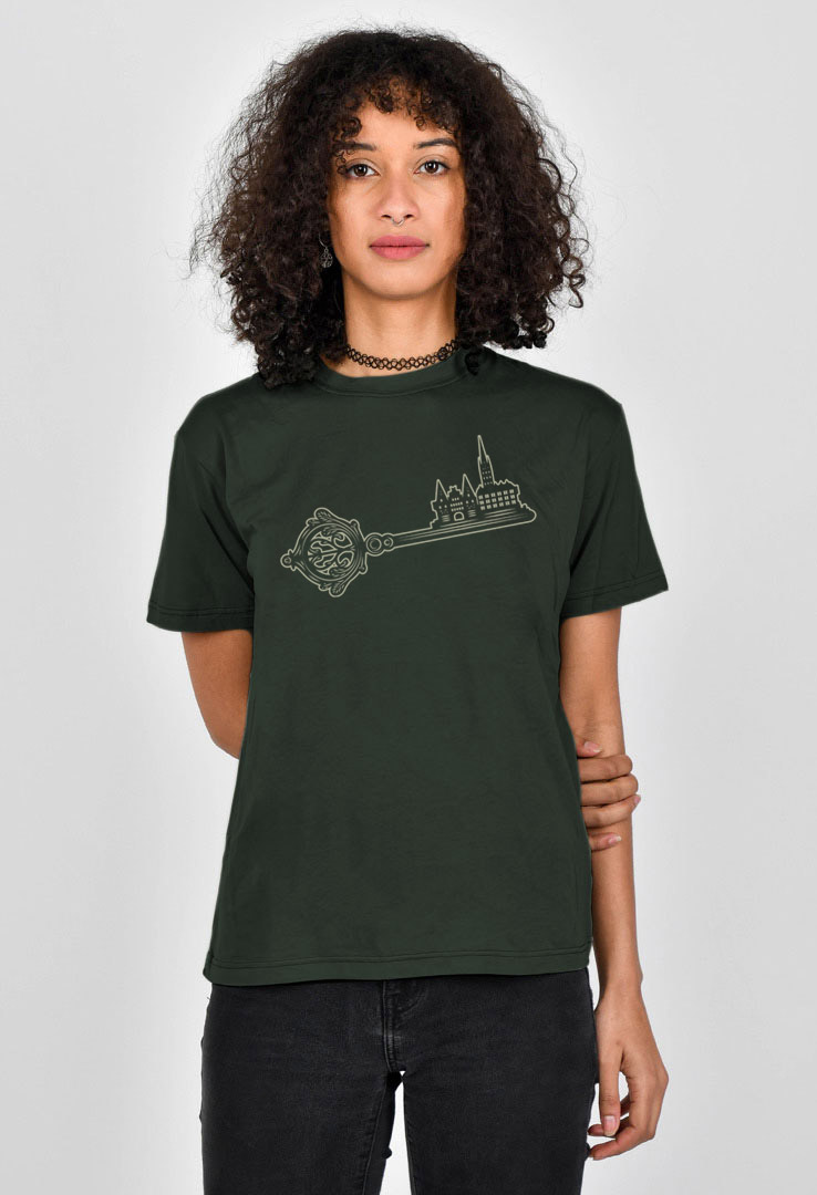 Frauen Print-Shirt Lübeck Key