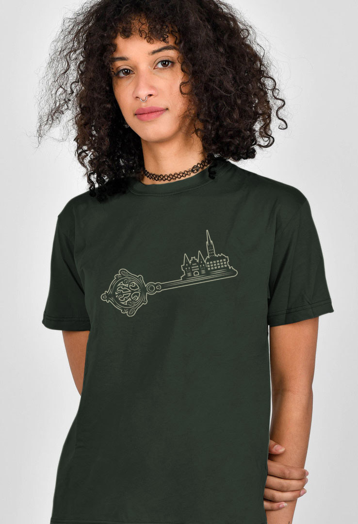 Frauen Print-Shirt Lübeck Key