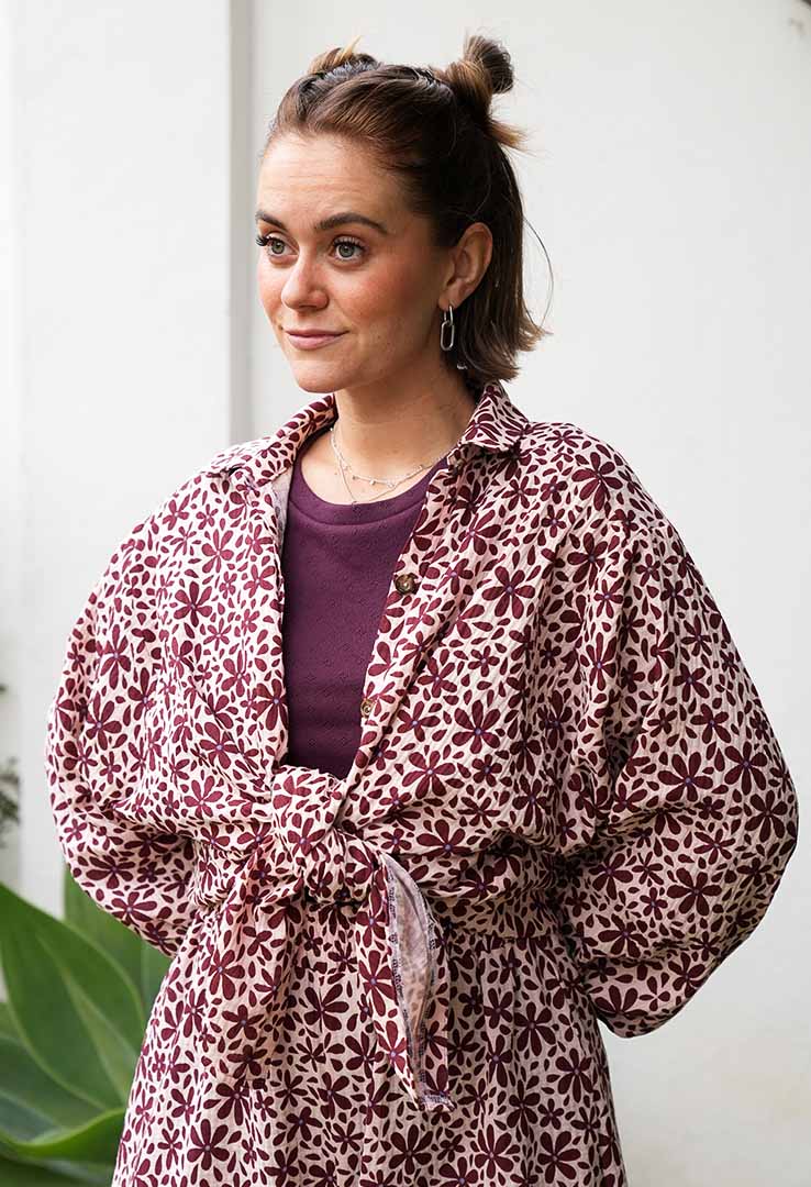 Oversize Musselinbluse "Catch the breeze”