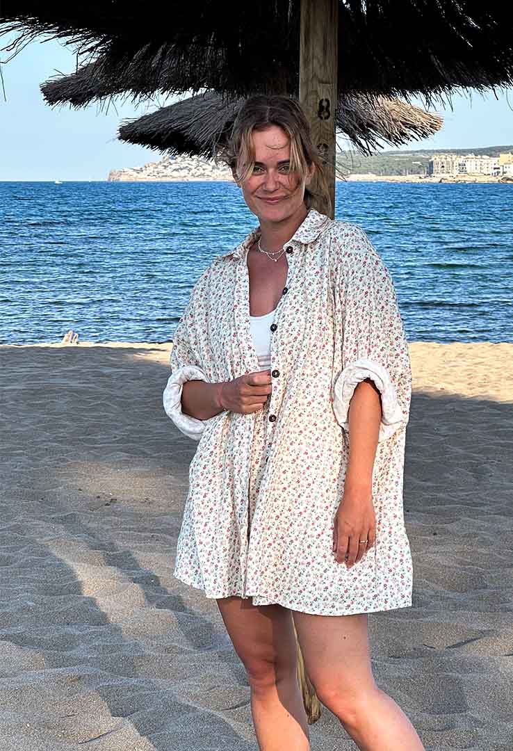 Oversize Musselinbluse "Catch the breeze”