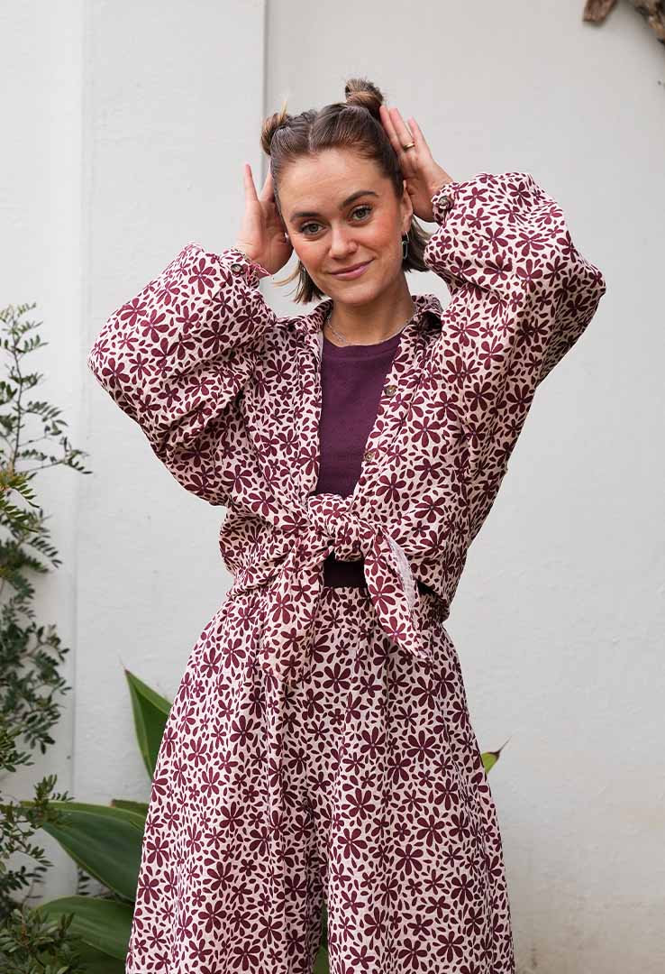 Oversize Musselinbluse "Catch the breeze”