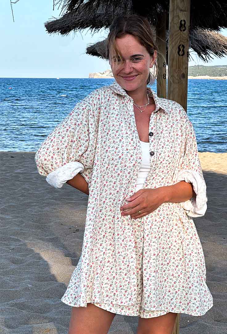 Oversize Musselinbluse "Catch the breeze”