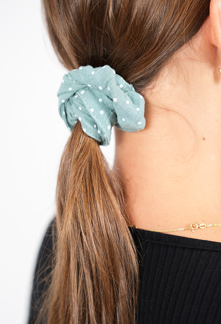 Scrunchie  gepunktet