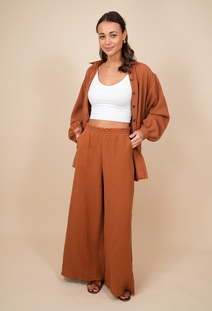 "Flowy Freedom" Musselinhose