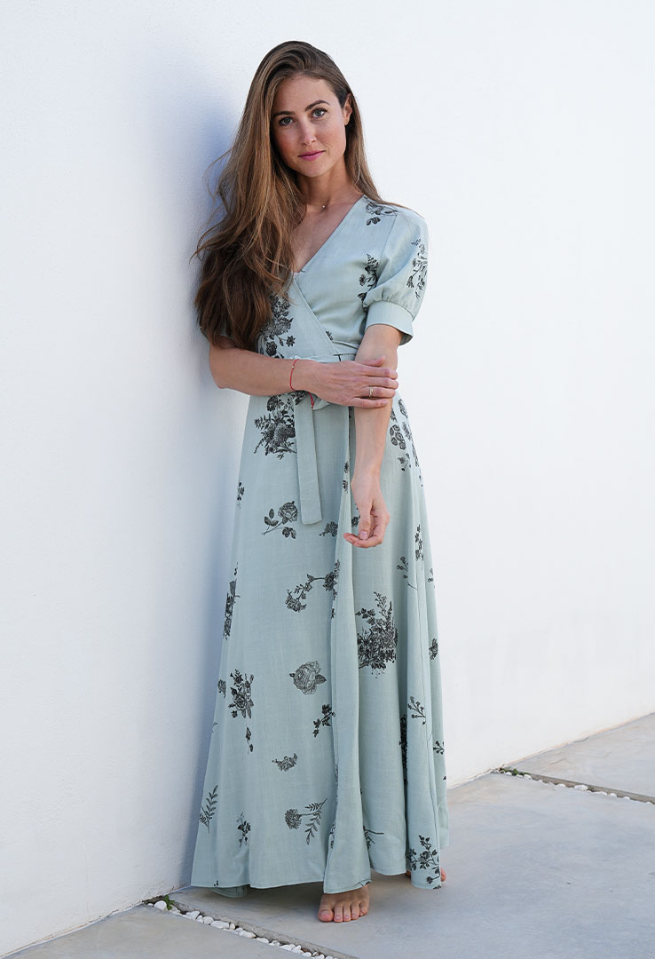 "Eternal Breeze" Wickelkleid