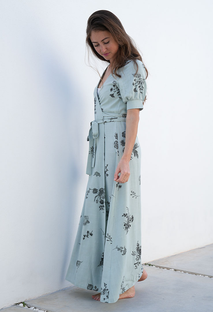 "Eternal Breeze" Wickelkleid
