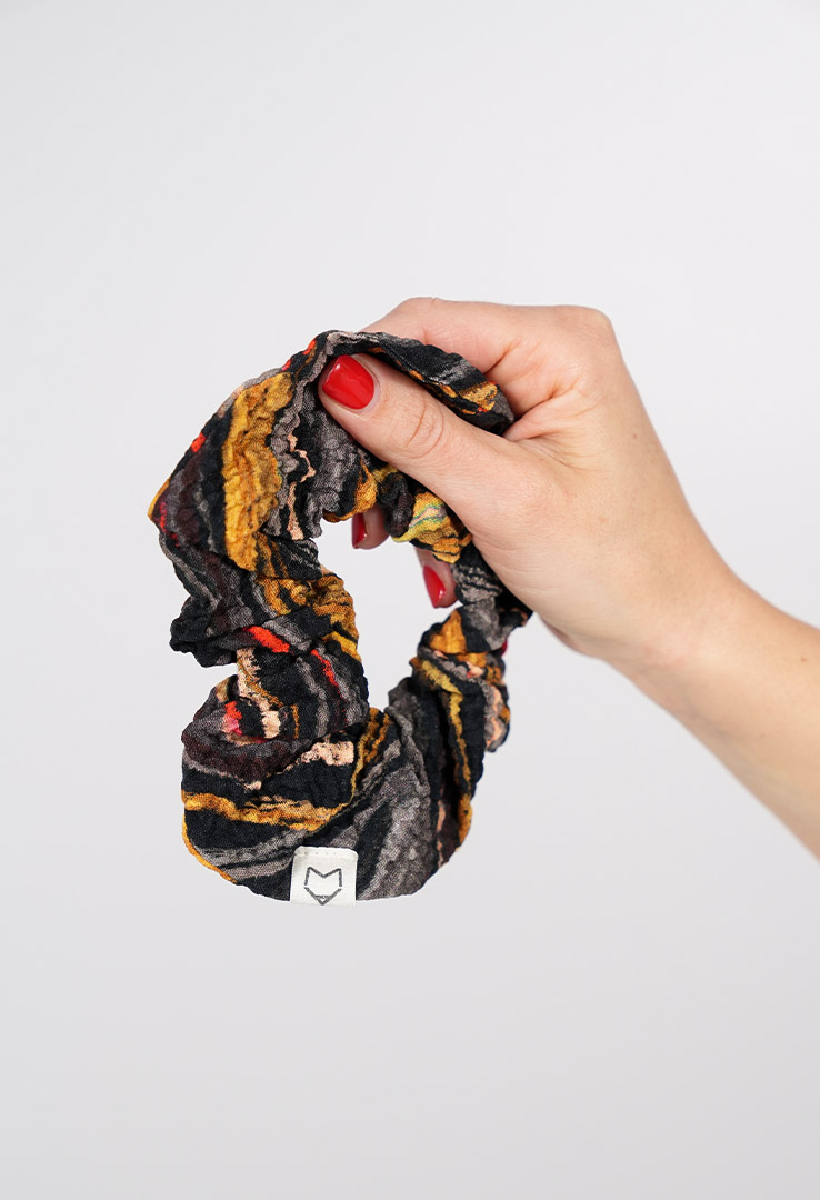 Scrunchie  gemustert