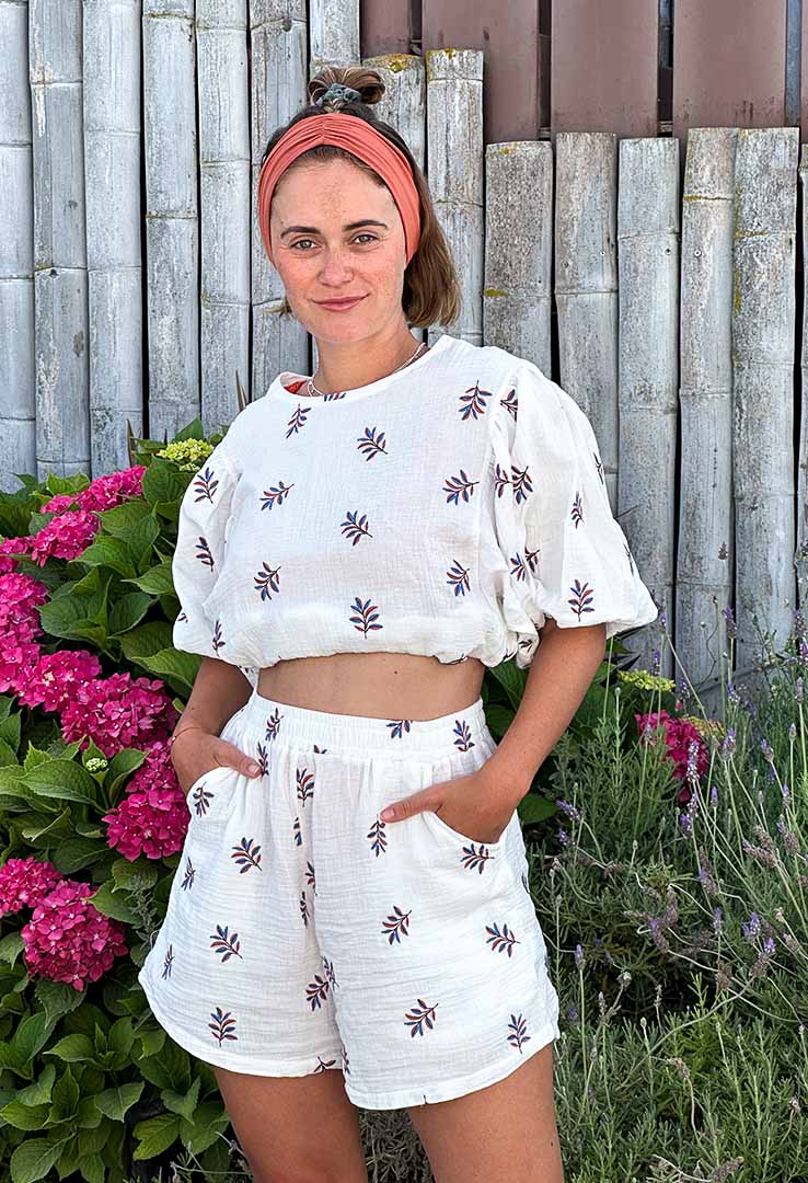 "Breeze Catcher" Musselin-Shorts