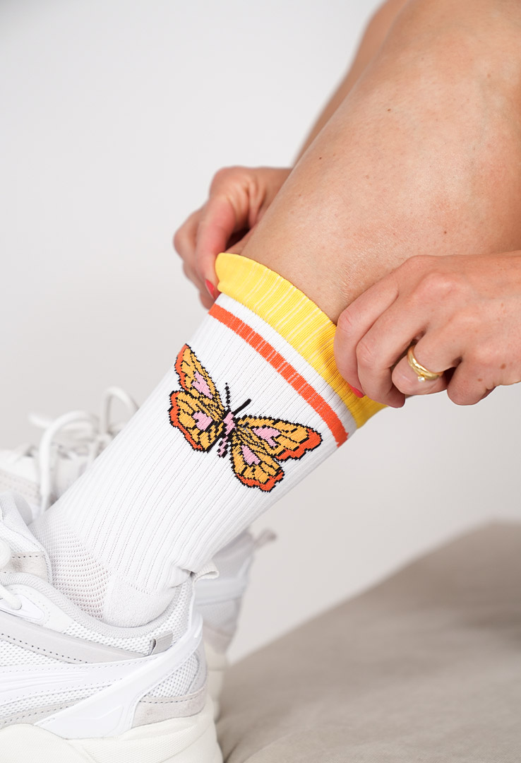 Sportsocken " Butterfly"